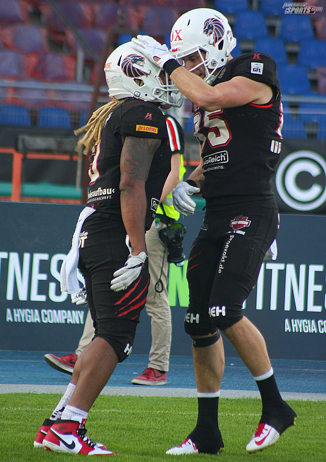 GFL Playoff Viertelfinale NewYorker Lions Braunschweig vs. Stuttgart Scorpions 70:3 21.09.19