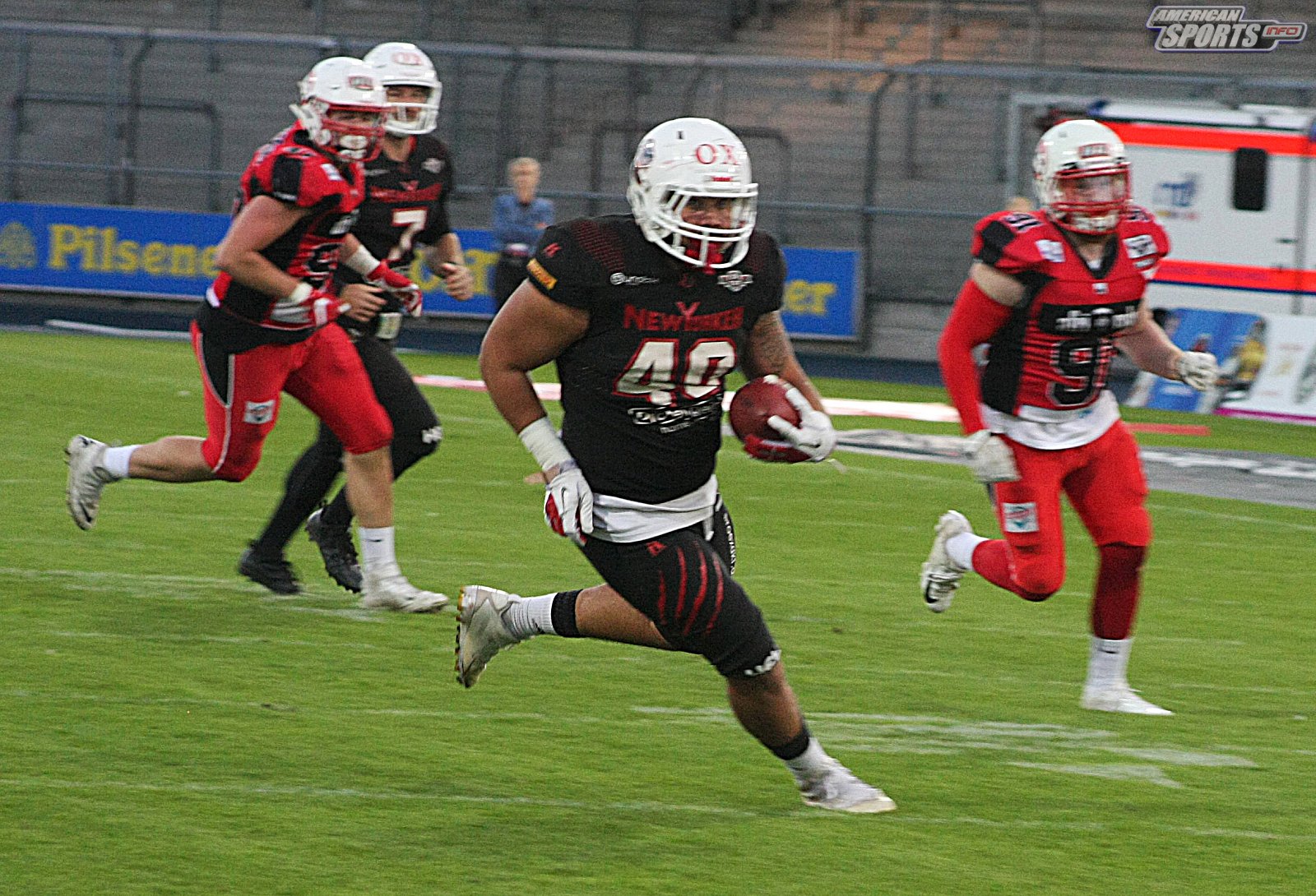 GFL Playoff Viertelfinale NewYorker Lions Braunschweig vs. Stuttgart Scorpions 70:3 21.09.19