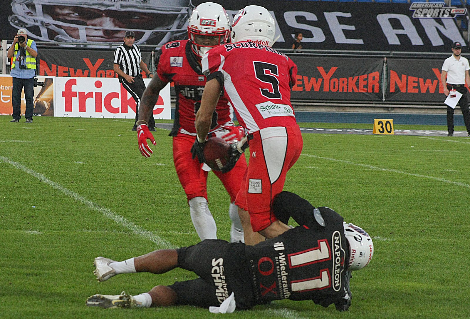 GFL Playoff Viertelfinale NewYorker Lions Braunschweig vs. Stuttgart Scorpions 70:3 21.09.19
