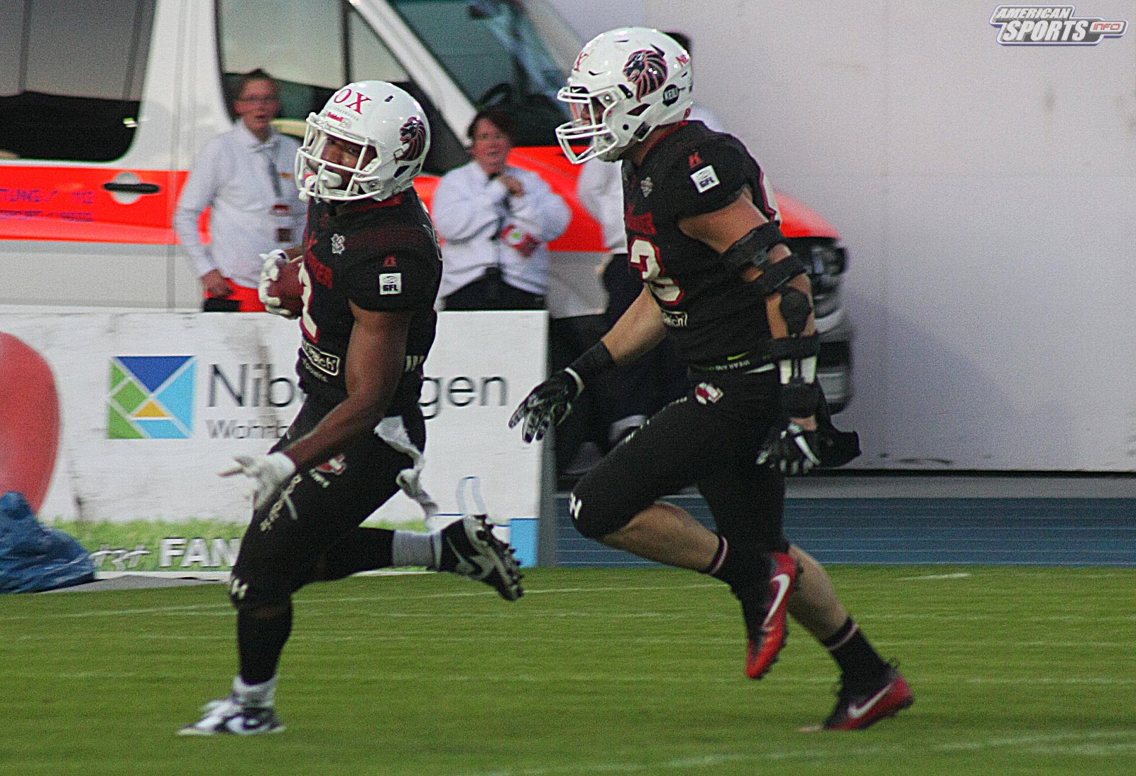 GFL Playoff Viertelfinale NewYorker Lions Braunschweig vs. Stuttgart Scorpions 70:3 21.09.19