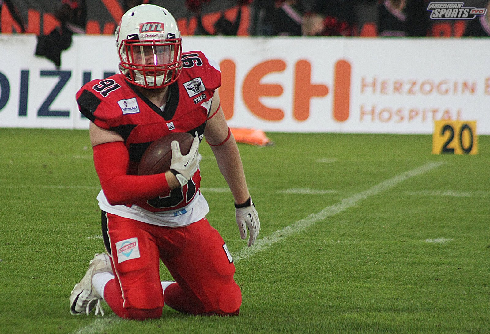GFL Playoff Viertelfinale NewYorker Lions Braunschweig vs. Stuttgart Scorpions 70:3 21.09.19