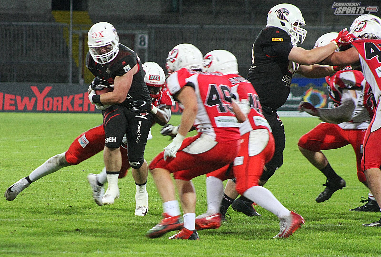 GFL Playoff Viertelfinale NewYorker Lions Braunschweig vs. Stuttgart Scorpions 70:3 21.09.19