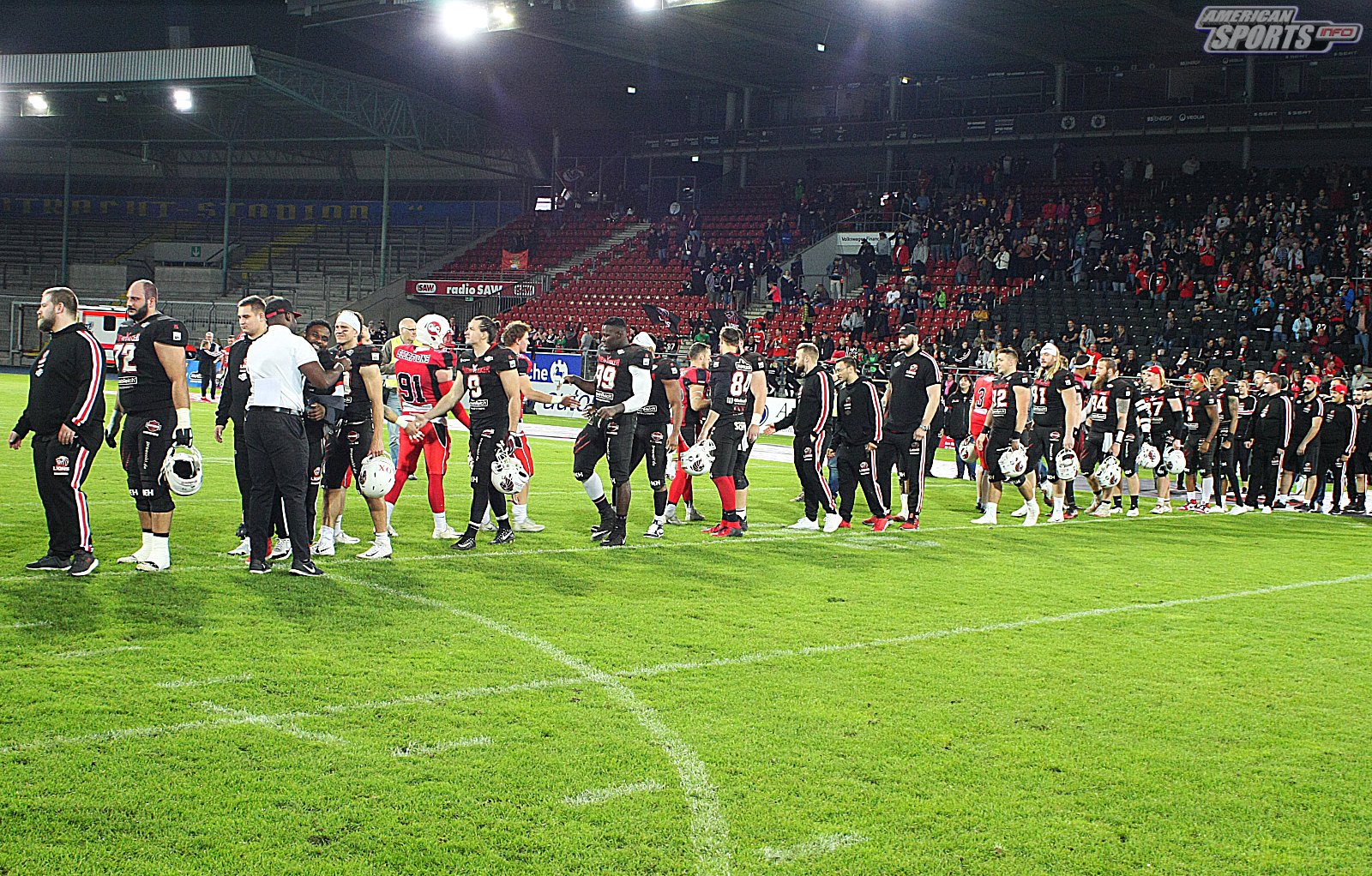 GFL Playoff Viertelfinale NewYorker Lions Braunschweig vs. Stuttgart Scorpions 70:3 21.09.19