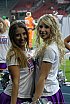 Die Frankfurt Universe Cheerleader beim Playoff Spiel in Braunschweig am 29.09.2018