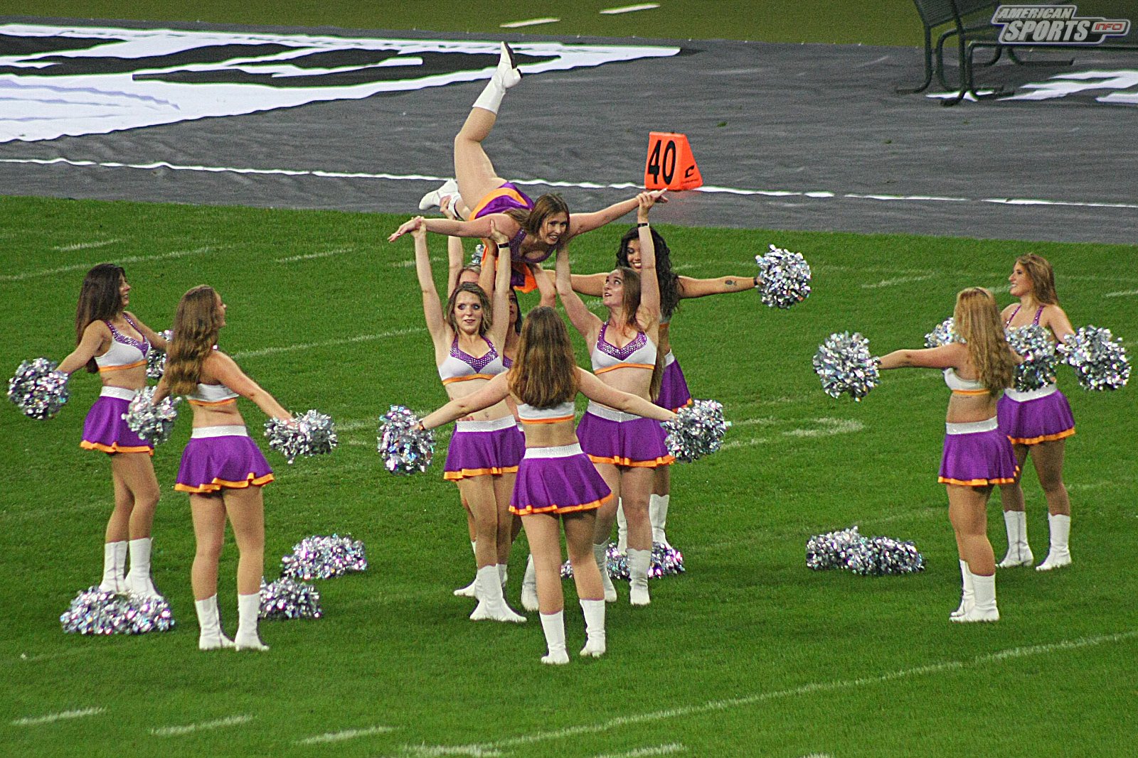 German Bowl XLI New Yorker Lions Braunschweig vs. Schwäbisch Hall Unicorns 10:07  12.10.19 Tribünensicht