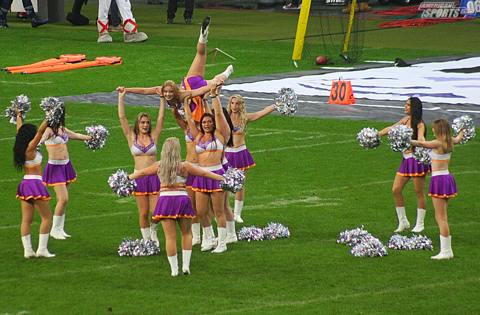 German Bowl XLI New Yorker Lions Braunschweig vs. Schwäbisch Hall Unicorns 10:07  12.10.19 Tribünensicht
