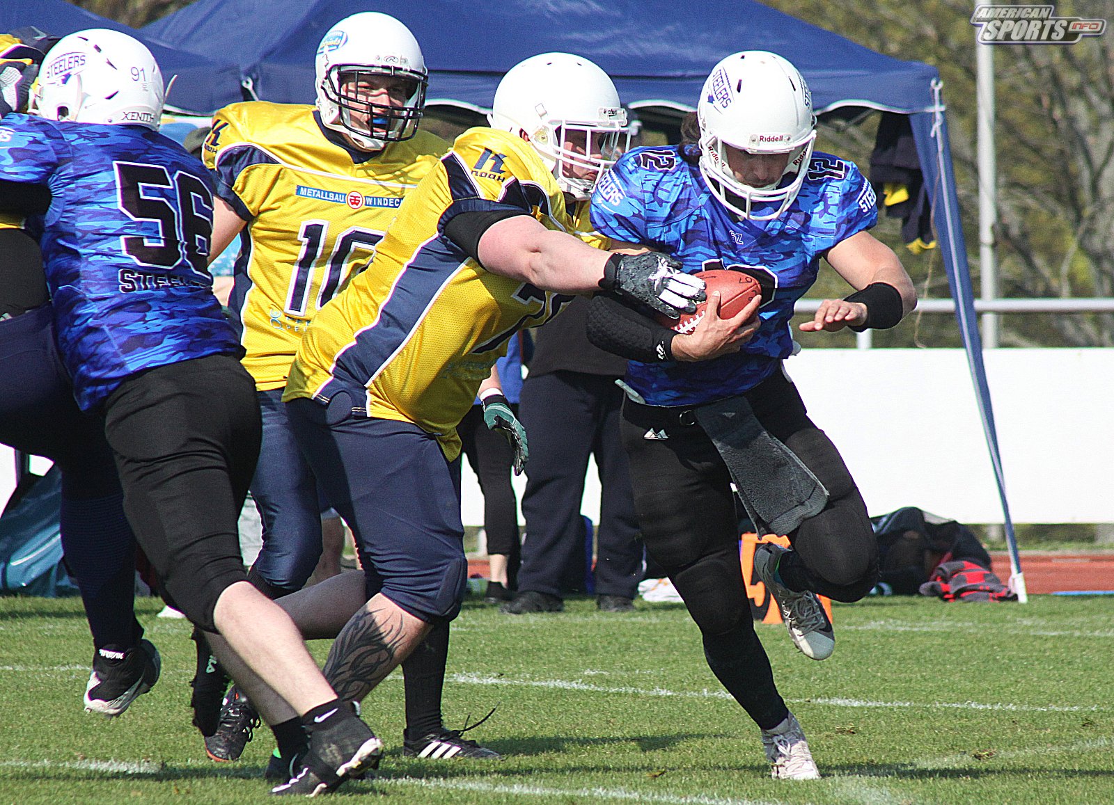 Preseason: Salzgitter Steelers vs Brandenburg Patriots 3:0 06.04.2019