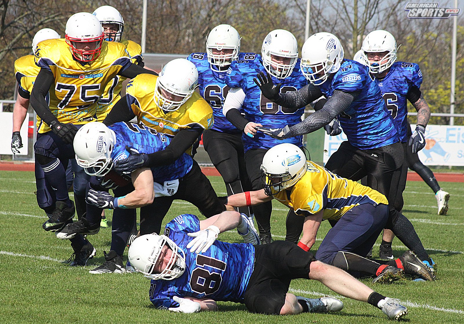 Preseason: Salzgitter Steelers vs Brandenburg Patriots 3:0 06.04.2019