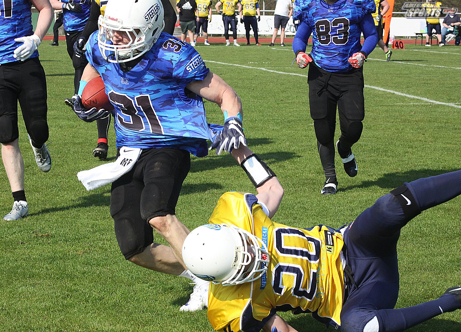 Preseason: Salzgitter Steelers vs Brandenburg Patriots 3:0 06.04.2019