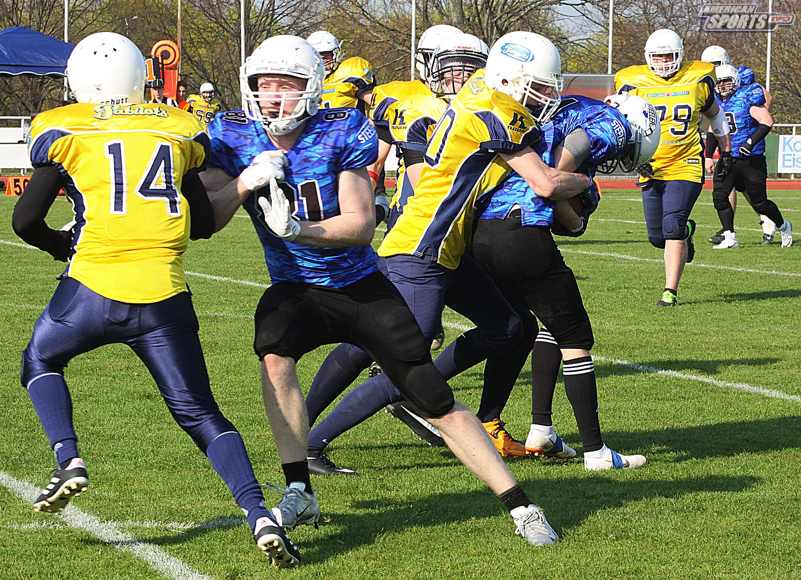 Preseason: Salzgitter Steelers vs Brandenburg Patriots 3:0 06.04.2019