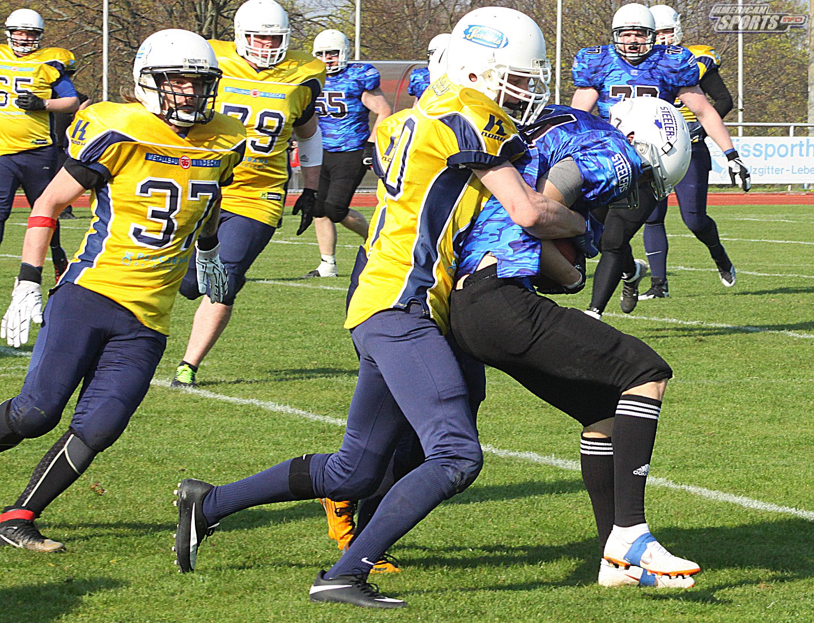 Preseason: Salzgitter Steelers vs Brandenburg Patriots 3:0 06.04.2019