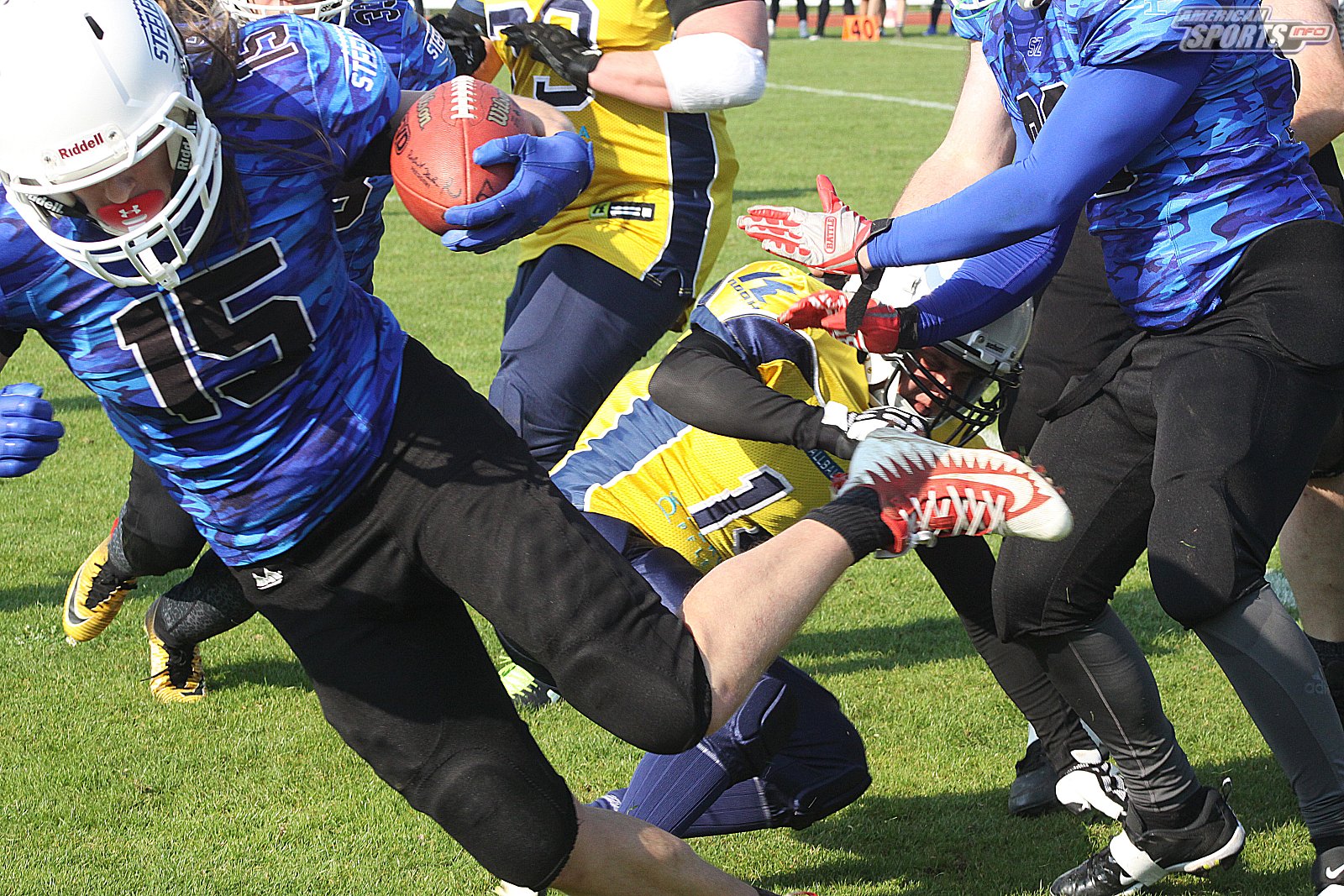 Preseason: Salzgitter Steelers vs Brandenburg Patriots 3:0 06.04.2019