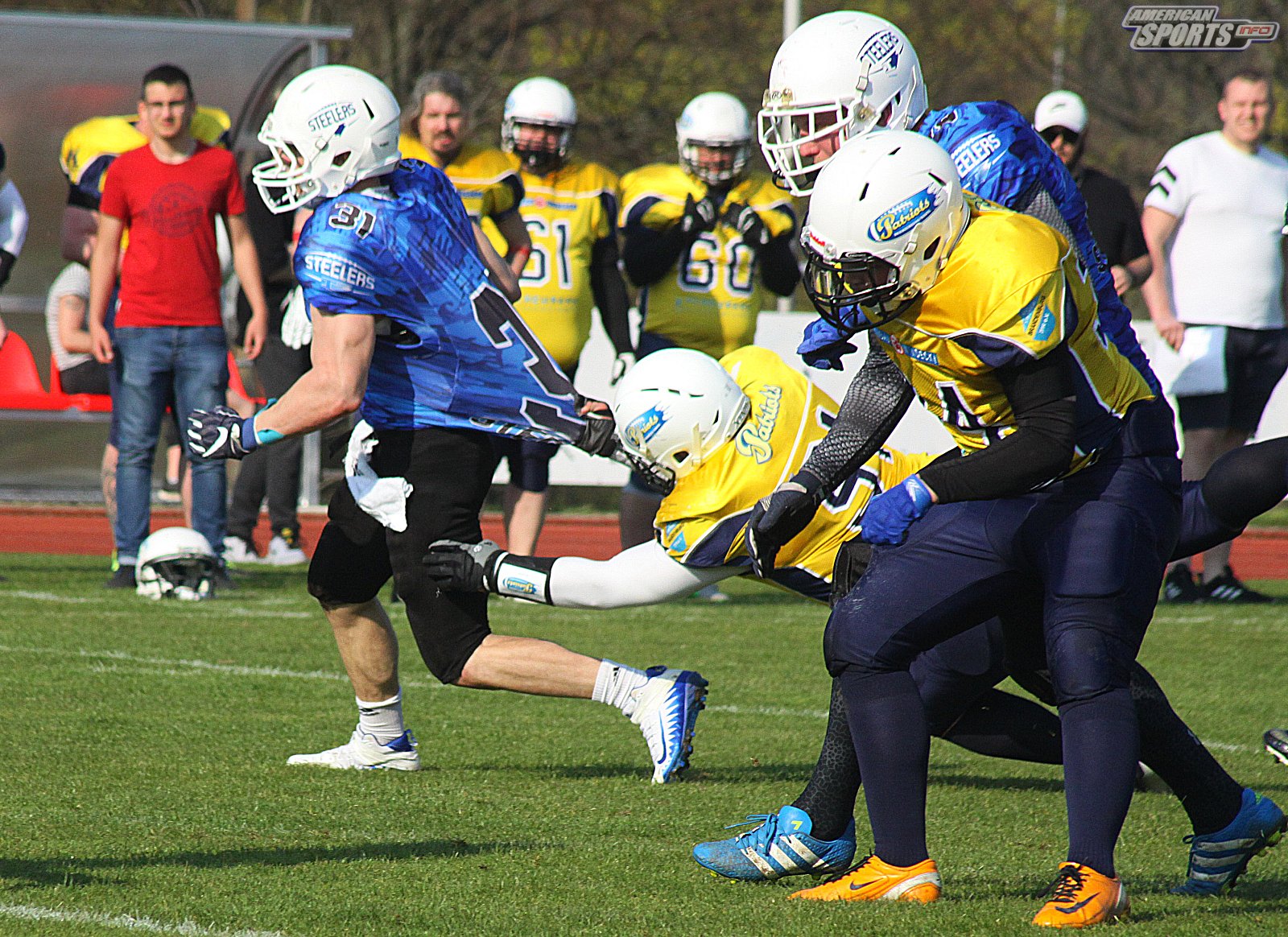 Preseason: Salzgitter Steelers vs Brandenburg Patriots 3:0 06.04.2019