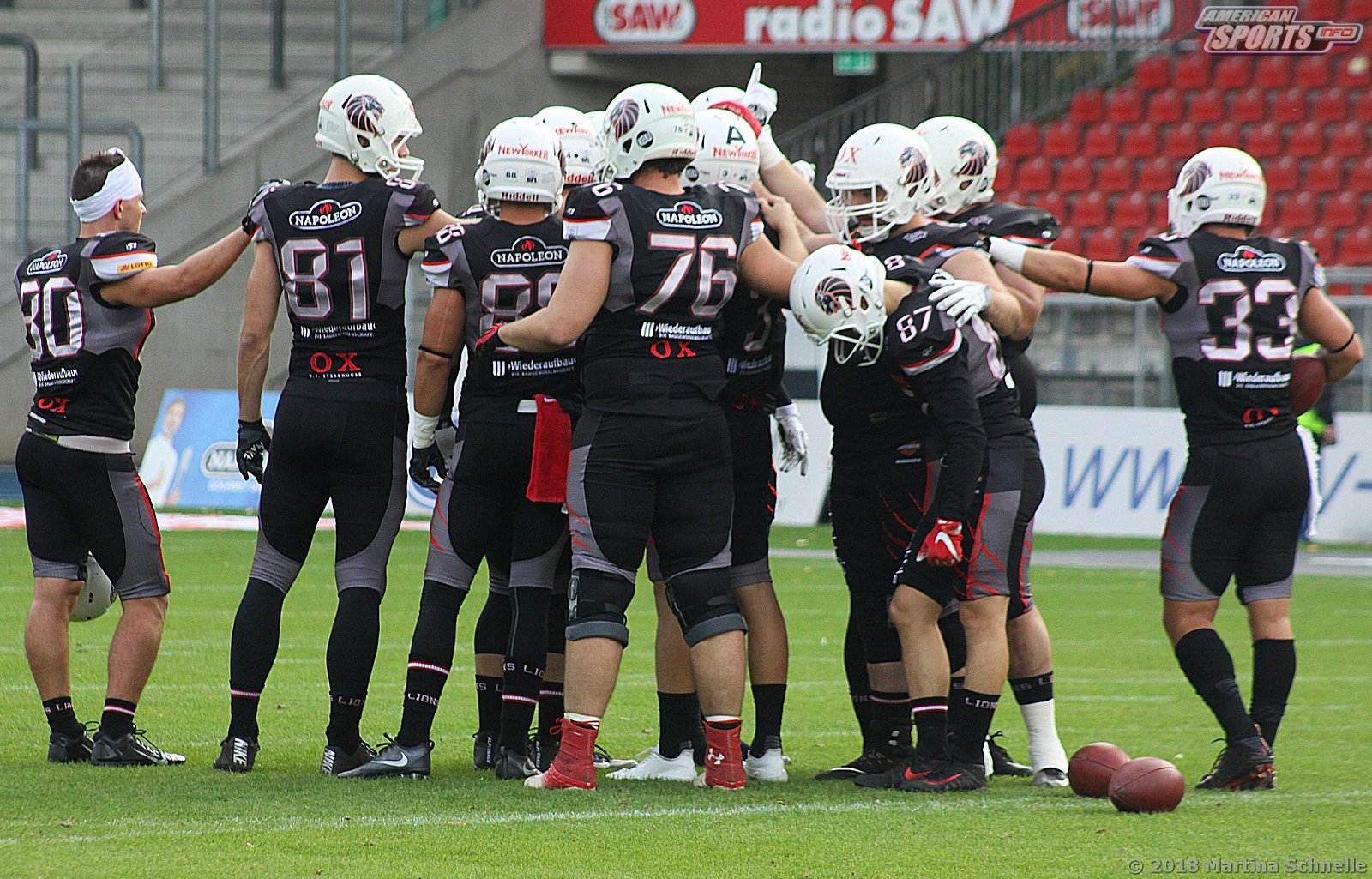 GFL Playoffs NewYorker Lions Braunschweig vs Munich Cowboys 59-14 22.09.2018