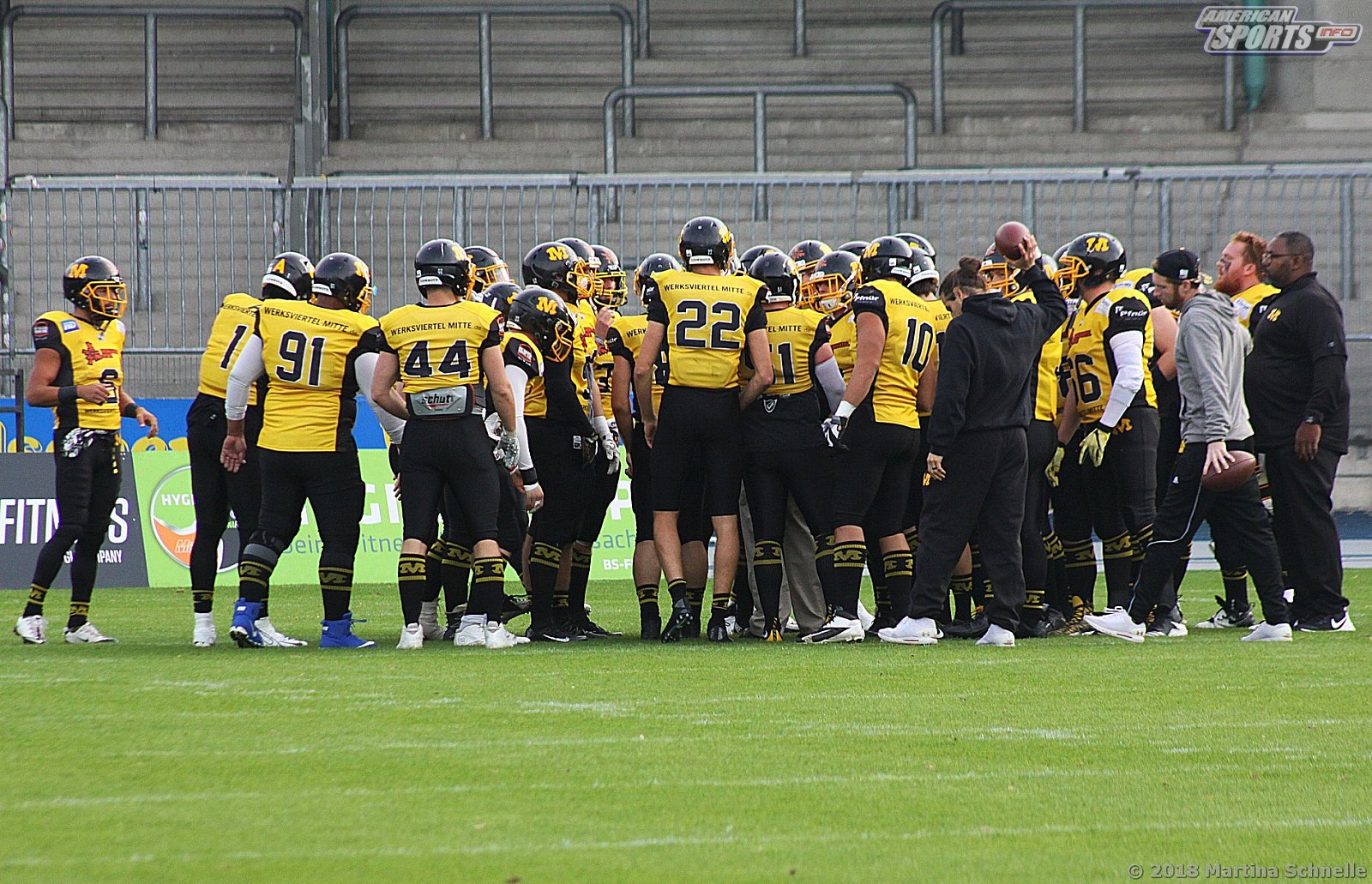 GFL Playoffs NewYorker Lions Braunschweig vs Munich Cowboys 59-14 22.09.2018