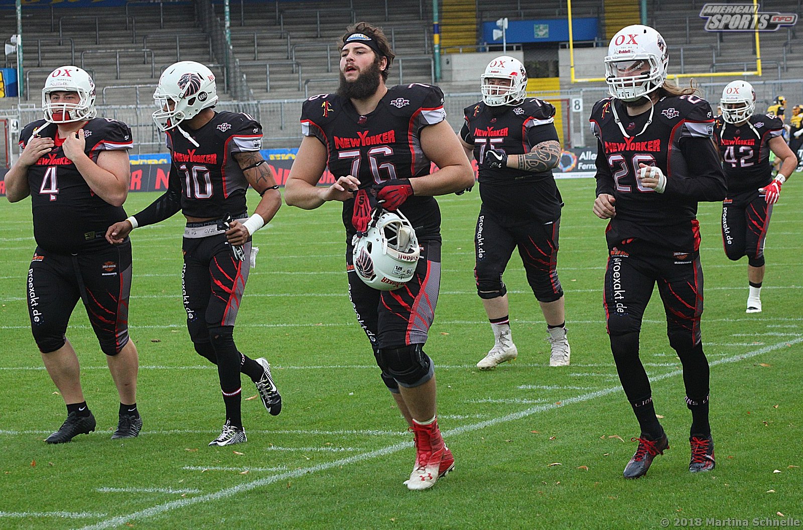 GFL Playoffs NewYorker Lions Braunschweig vs Munich Cowboys 59-14 22.09.2018