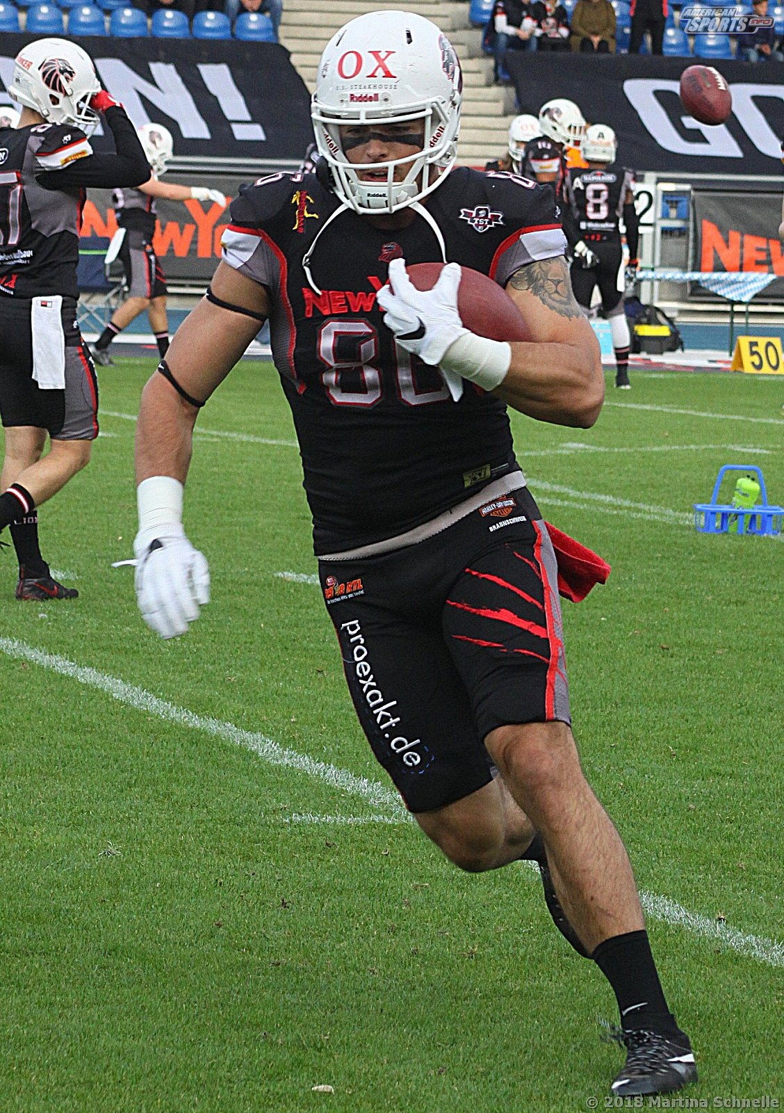 GFL Playoffs NewYorker Lions Braunschweig vs Munich Cowboys 59-14 22.09.2018