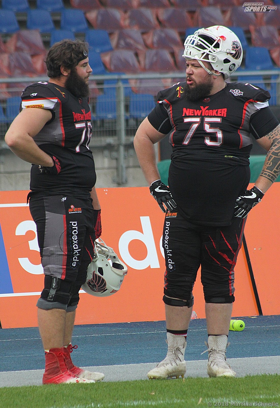 GFL Playoffs NewYorker Lions Braunschweig vs Munich Cowboys 59-14 22.09.2018