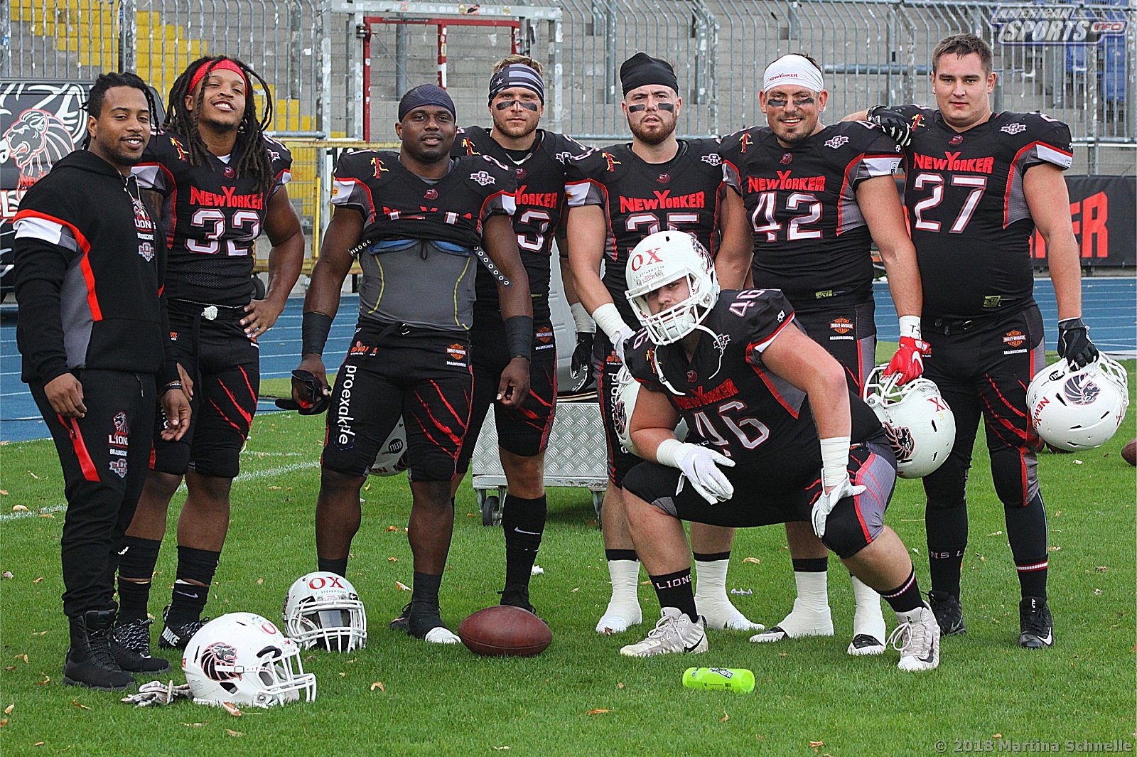 GFL Playoffs NewYorker Lions Braunschweig vs Munich Cowboys 59-14 22.09.2018