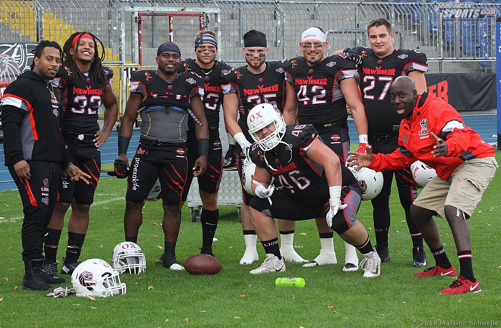 GFL Playoffs NewYorker Lions Braunschweig vs Munich Cowboys 59-14 22.09.2018