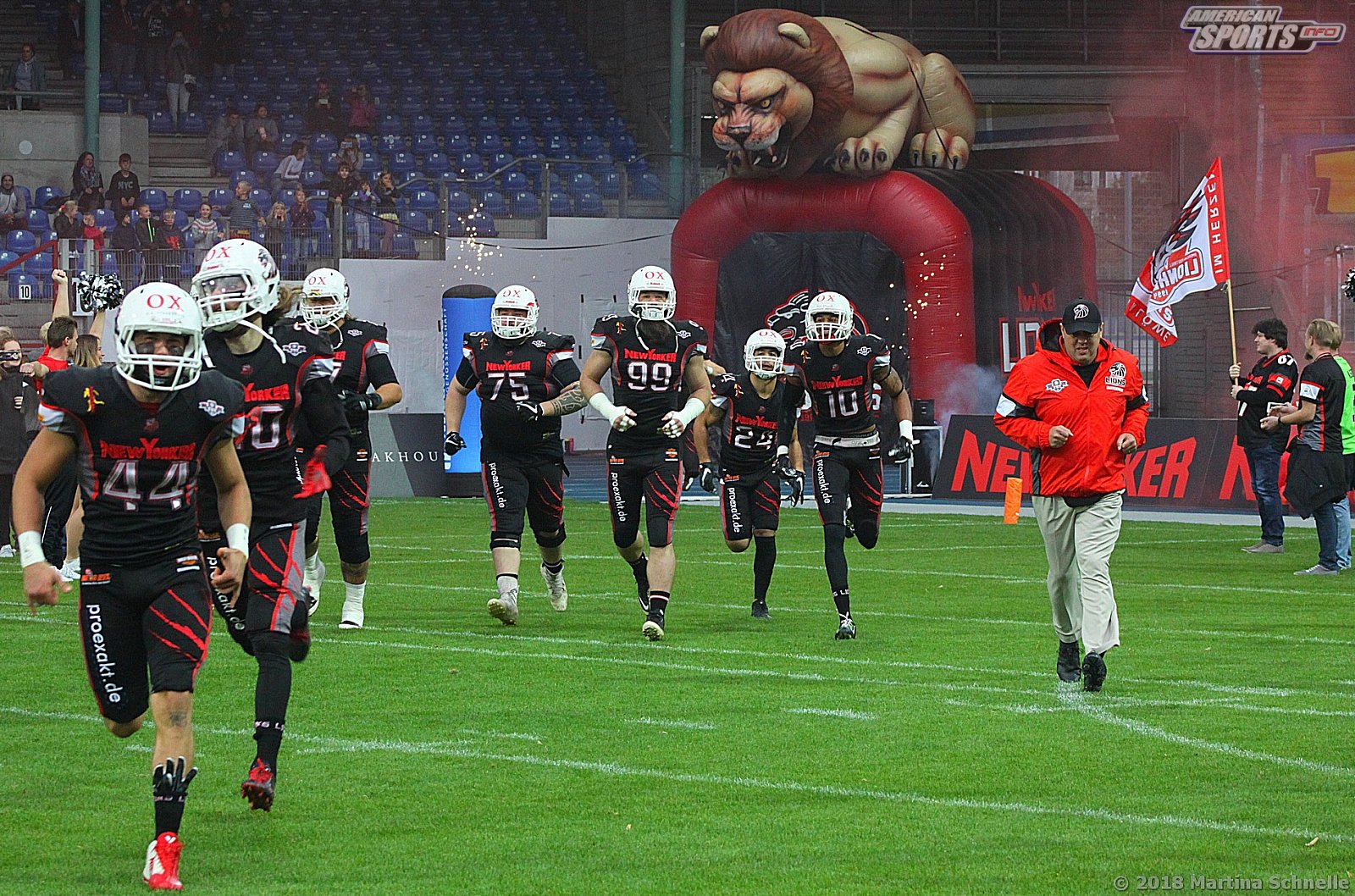 GFL Playoffs NewYorker Lions Braunschweig vs Munich Cowboys 59-14 22.09.2018