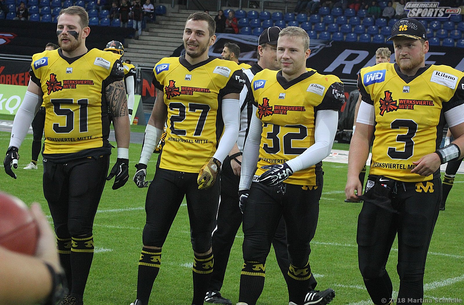 GFL Playoffs NewYorker Lions Braunschweig vs Munich Cowboys 59-14 22.09.2018