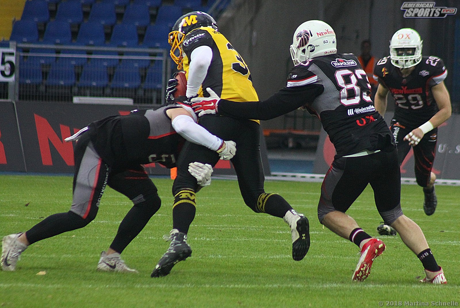 GFL Playoffs NewYorker Lions Braunschweig vs Munich Cowboys 59-14 22.09.2018