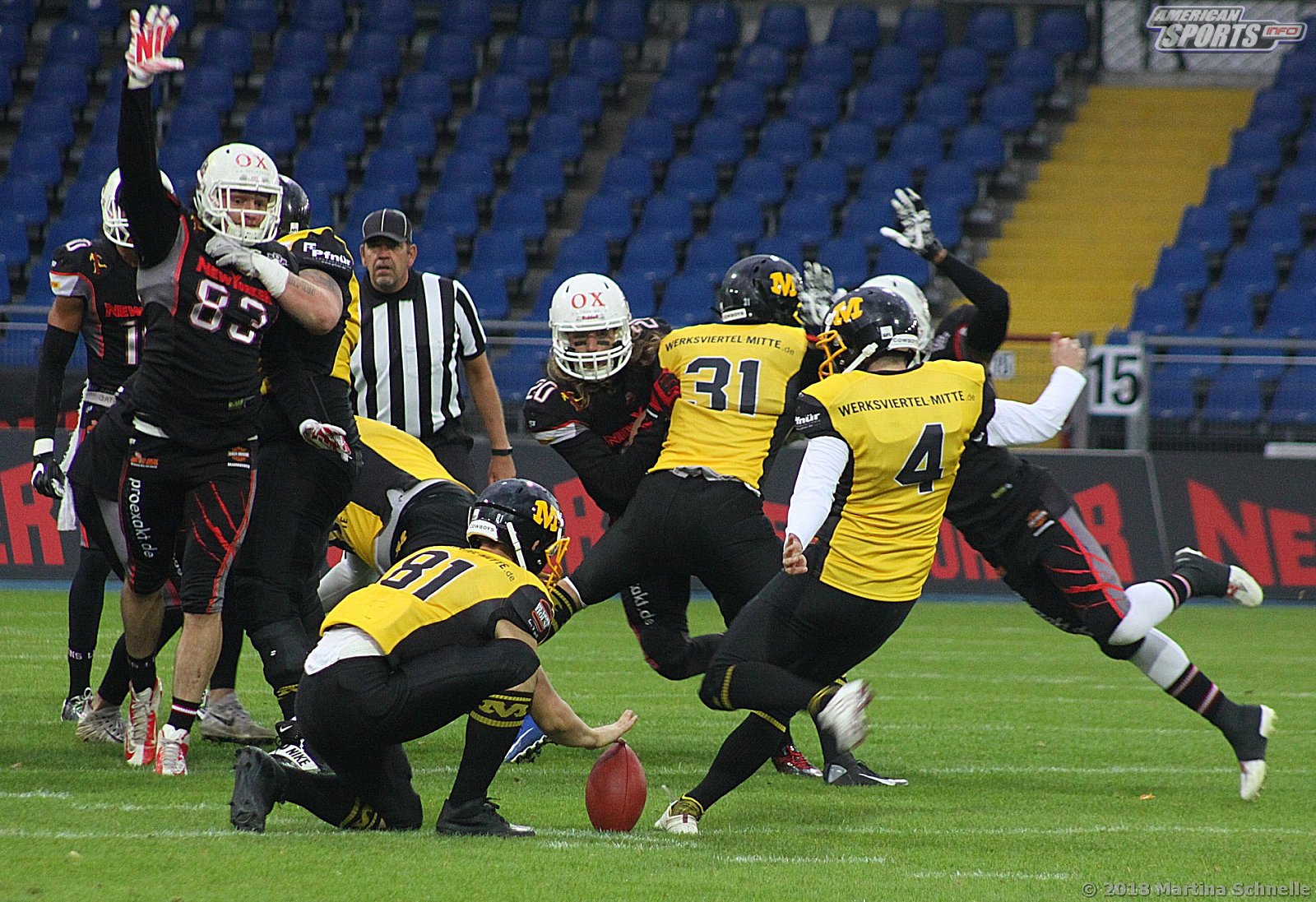GFL Playoffs NewYorker Lions Braunschweig vs Munich Cowboys 59-14 22.09.2018