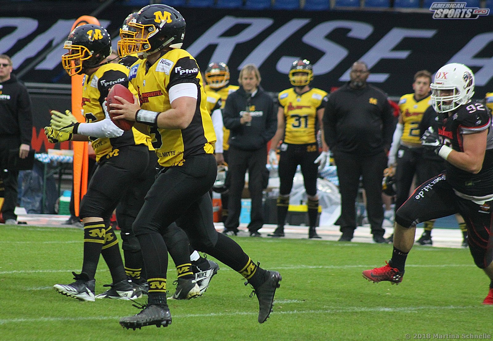 GFL Playoffs NewYorker Lions Braunschweig vs Munich Cowboys 59-14 22.09.2018
