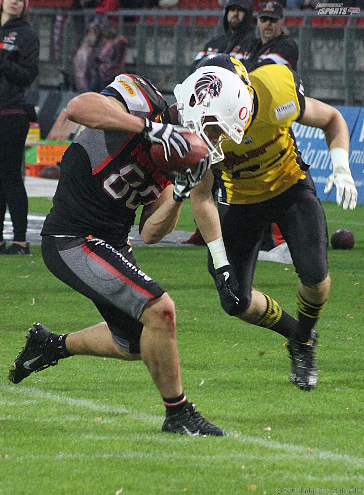 GFL Playoffs NewYorker Lions Braunschweig vs Munich Cowboys 59-14 22.09.2018