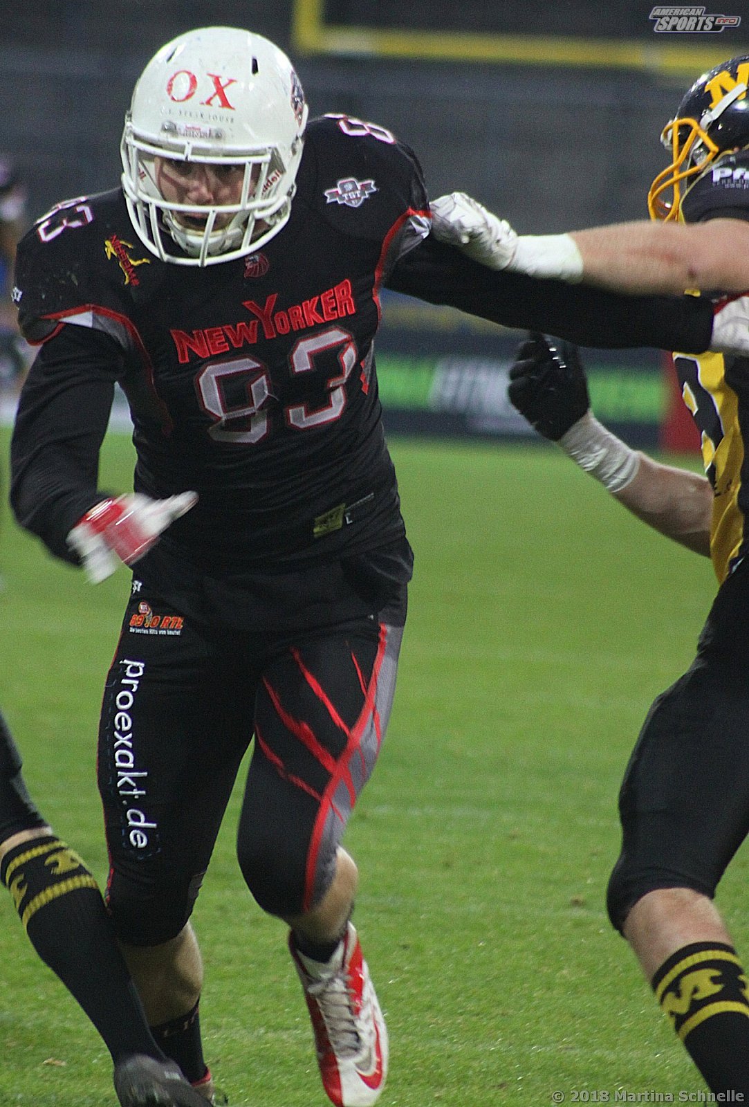 GFL Playoffs NewYorker Lions Braunschweig vs Munich Cowboys 59-14 22.09.2018