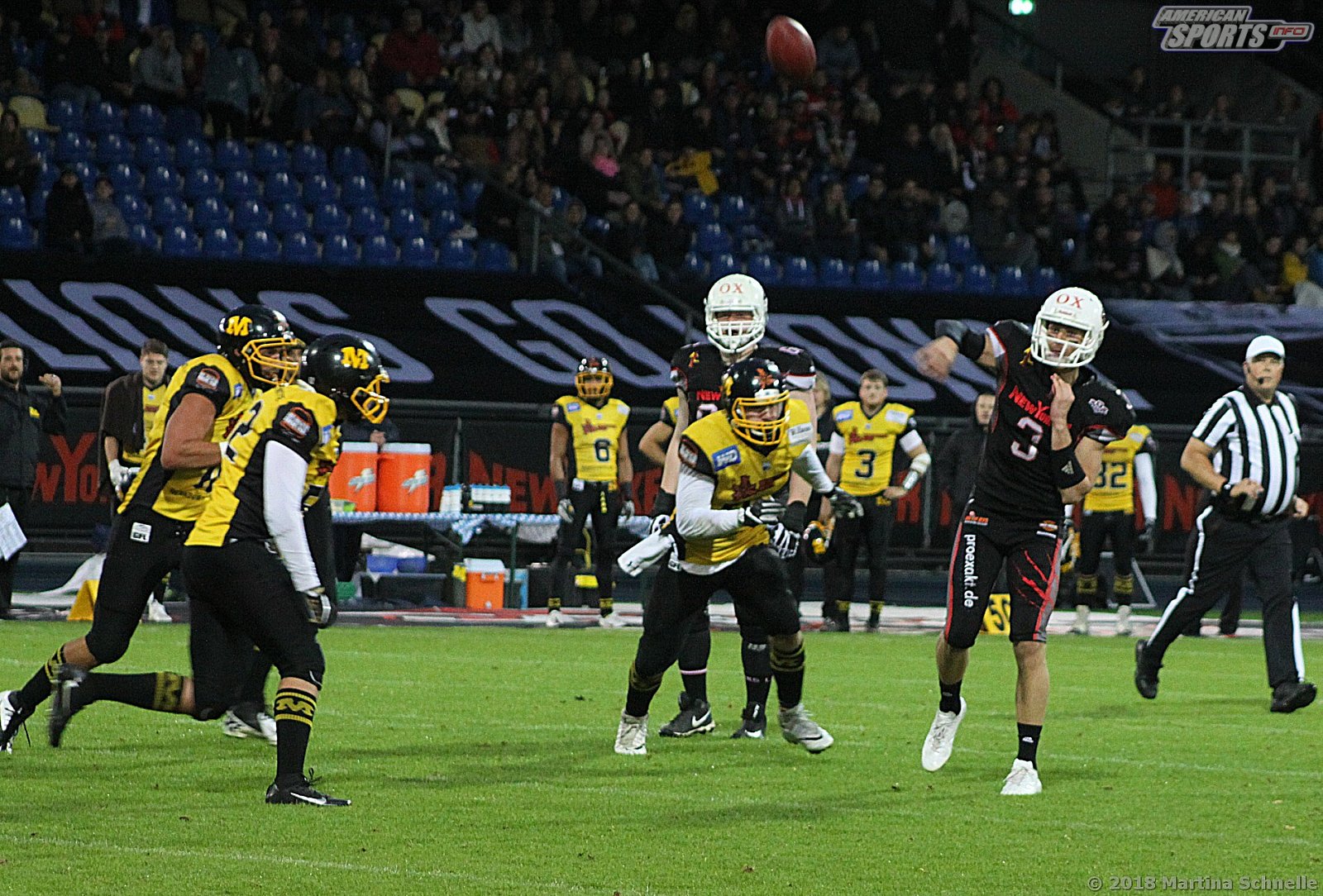 GFL Playoffs NewYorker Lions Braunschweig vs Munich Cowboys 59-14 22.09.2018