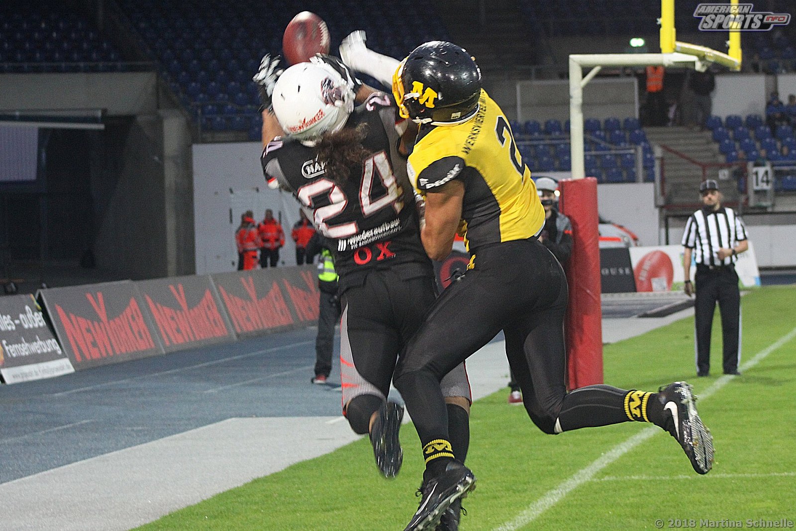 GFL Playoffs NewYorker Lions Braunschweig vs Munich Cowboys 59-14 22.09.2018