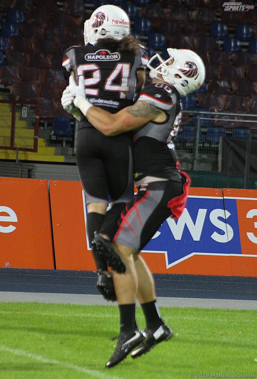GFL Playoffs NewYorker Lions Braunschweig vs Munich Cowboys 59-14 22.09.2018