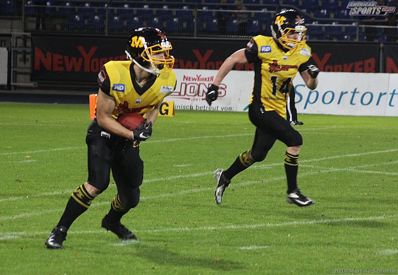 GFL Playoffs NewYorker Lions Braunschweig vs Munich Cowboys 59-14 22.09.2018