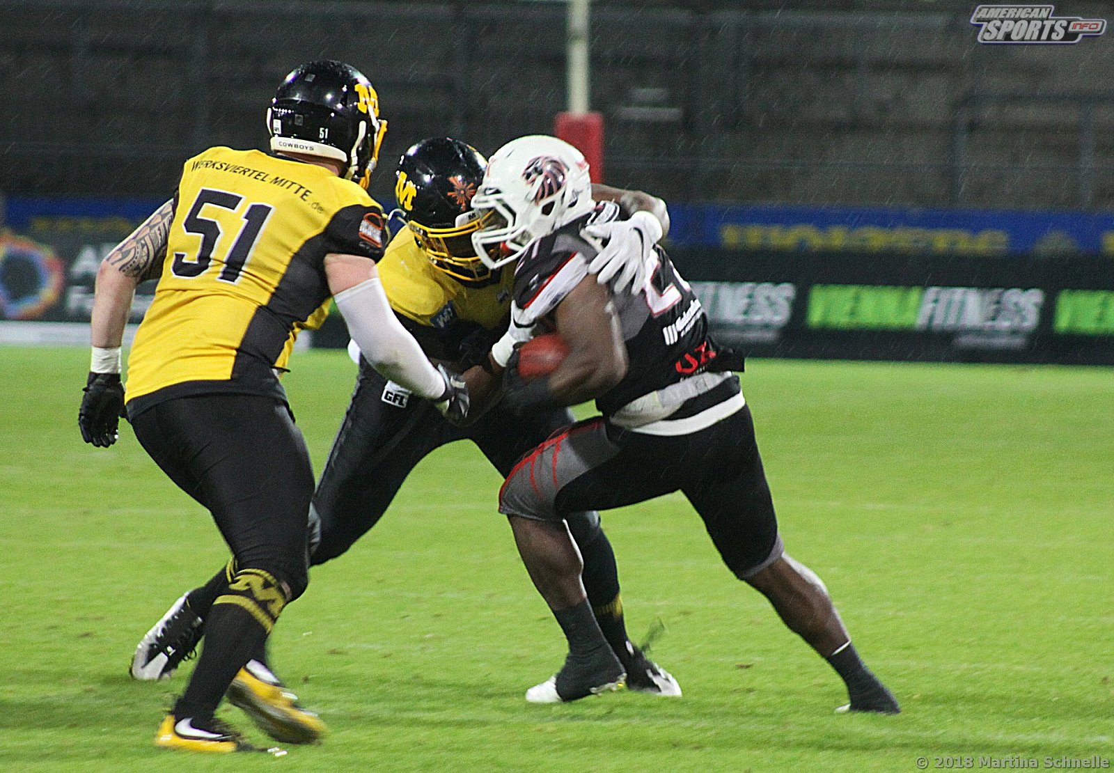 GFL Playoffs NewYorker Lions Braunschweig vs Munich Cowboys 59-14 22.09.2018
