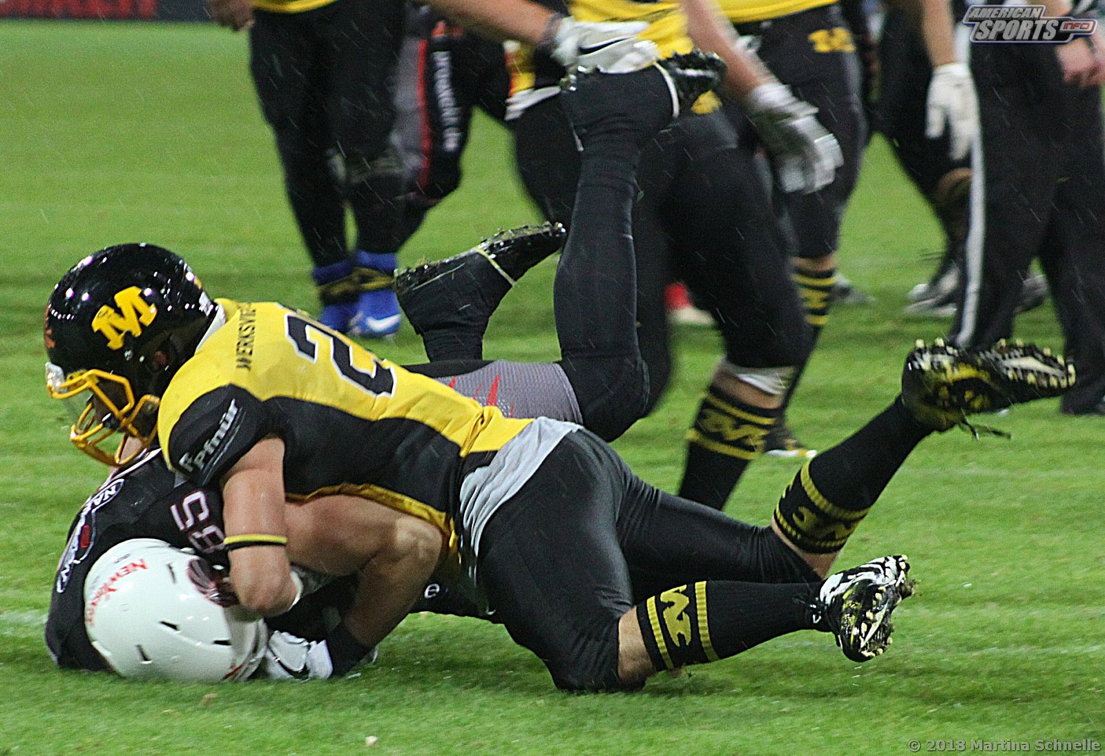 GFL Playoffs NewYorker Lions Braunschweig vs Munich Cowboys 59-14 22.09.2018