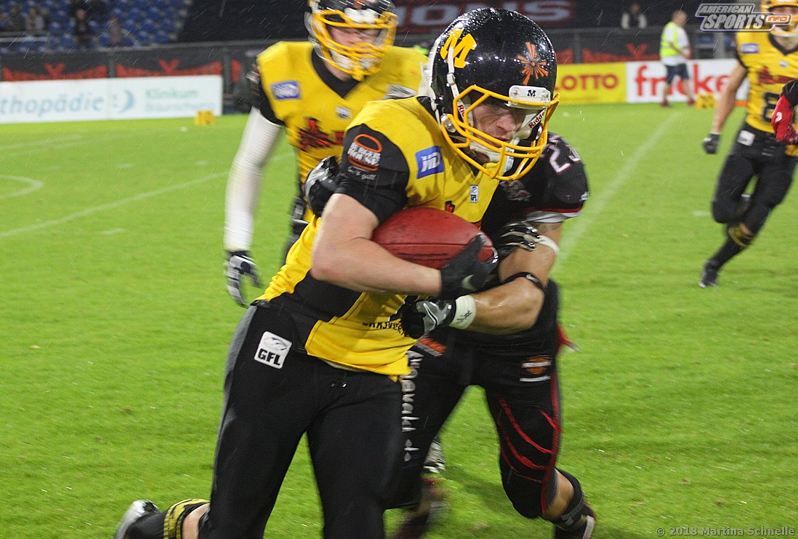 GFL Playoffs NewYorker Lions Braunschweig vs Munich Cowboys 59-14 22.09.2018