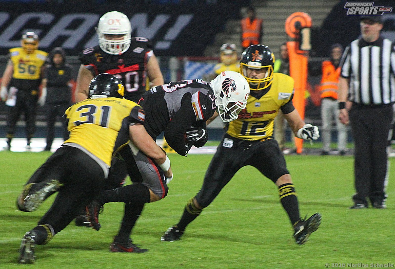 GFL Playoffs NewYorker Lions Braunschweig vs Munich Cowboys 59-14 22.09.2018