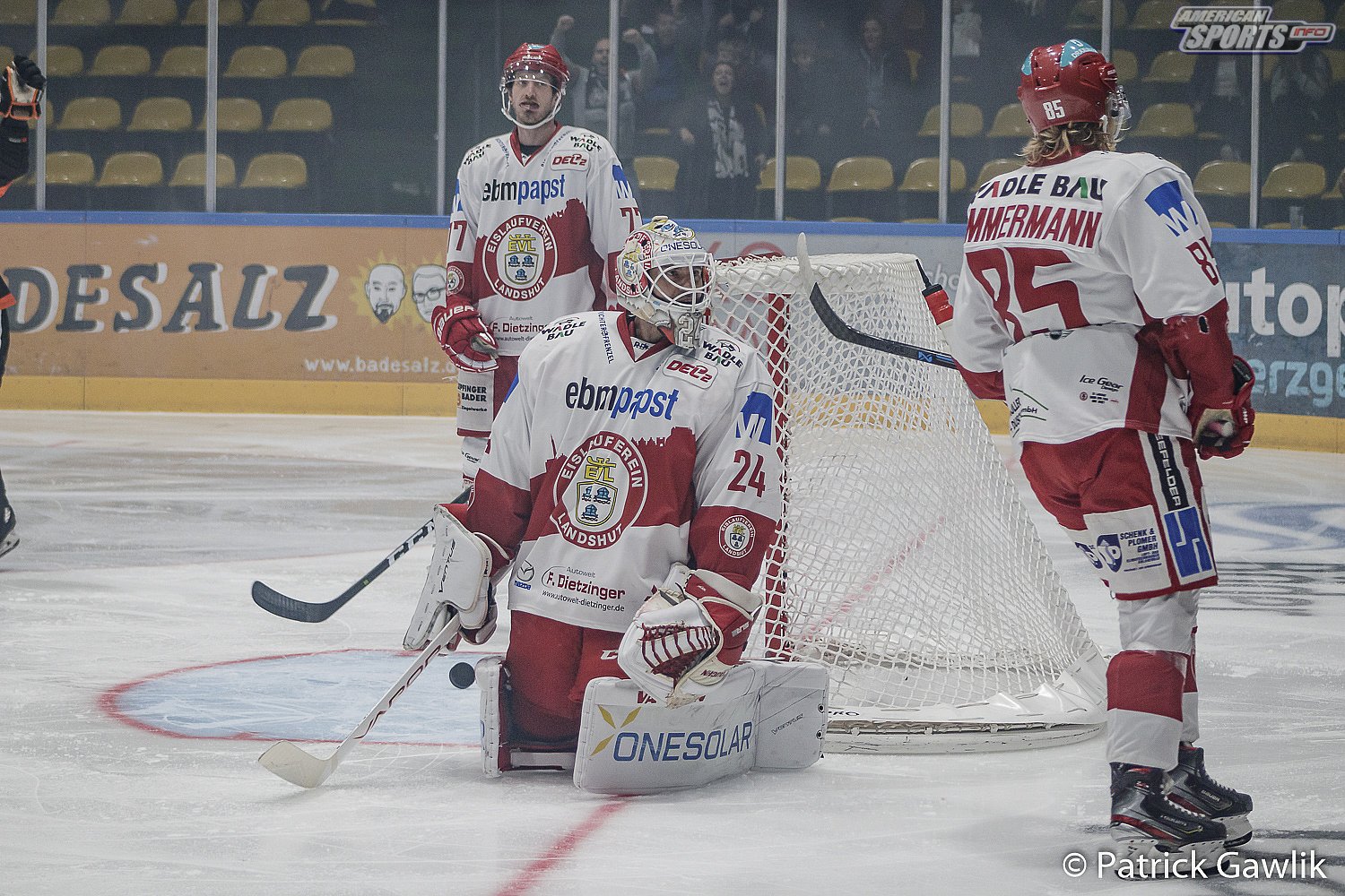 DEL2: Löwen Frankfurt vs. EV Landshut 9:7 04.10.2019