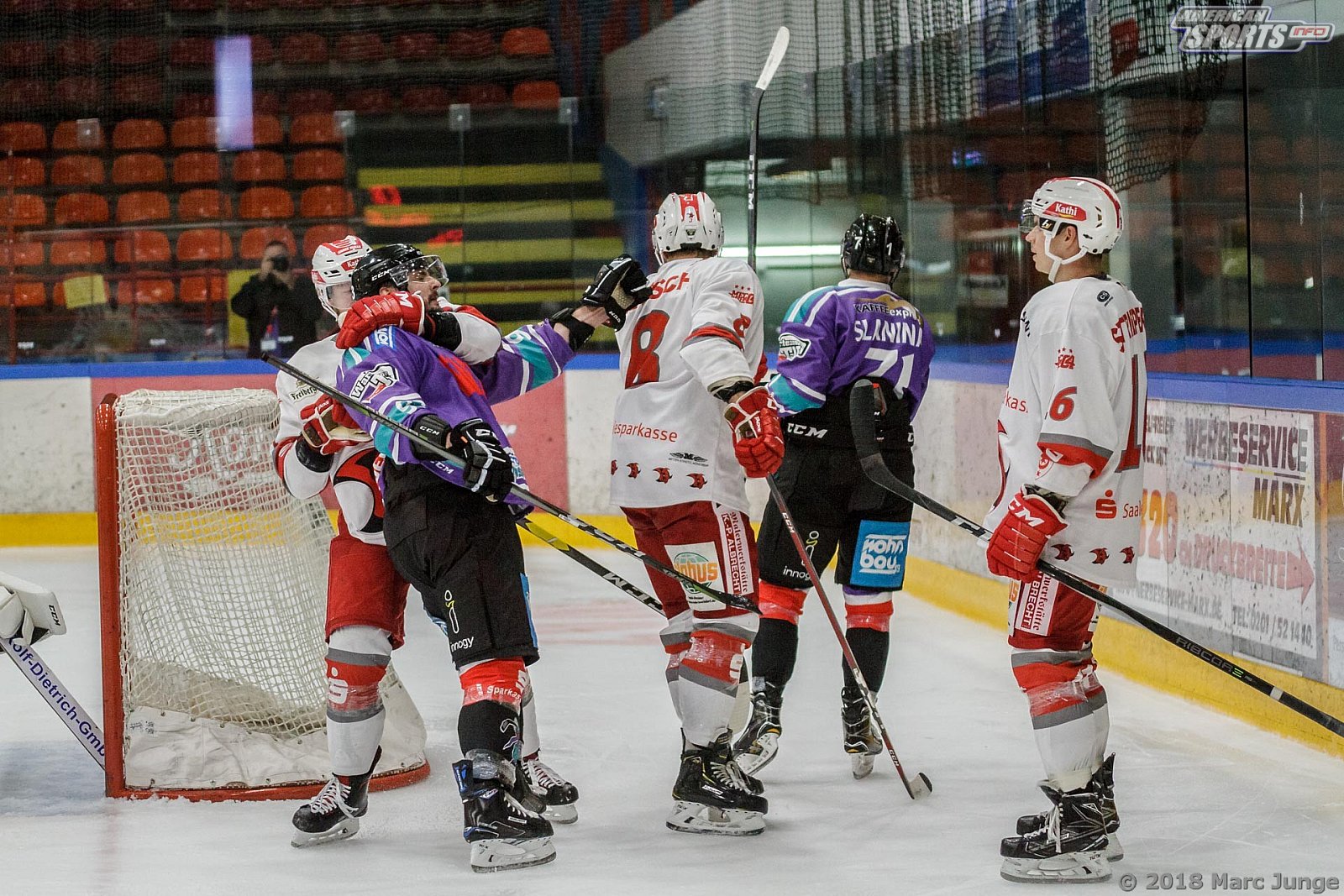 Oberliga Eishockey: Wohnbau Moskitos Essen vs Halle Saale Bulls	5:4 21.09.2018