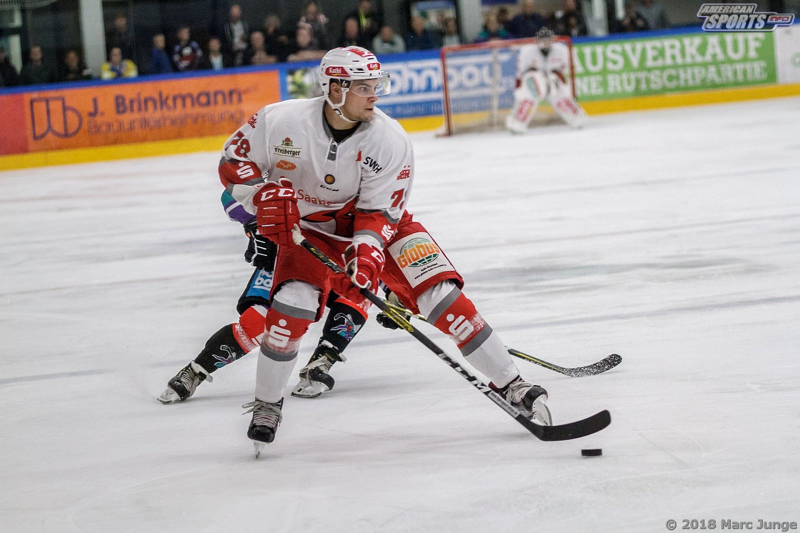 Oberliga Eishockey: Wohnbau Moskitos Essen vs Halle Saale Bulls	5:4 21.09.2018
