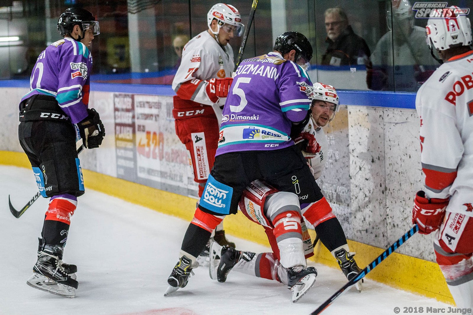 Oberliga Eishockey: Wohnbau Moskitos Essen vs Halle Saale Bulls	5:4 21.09.2018