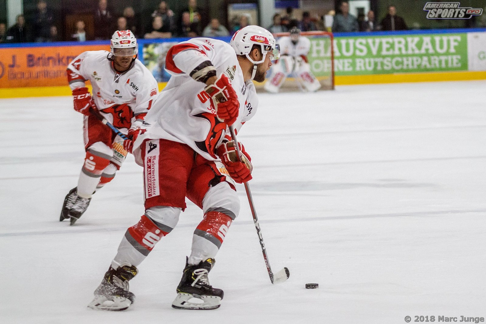 Oberliga Eishockey: Wohnbau Moskitos Essen vs Halle Saale Bulls	5:4 21.09.2018