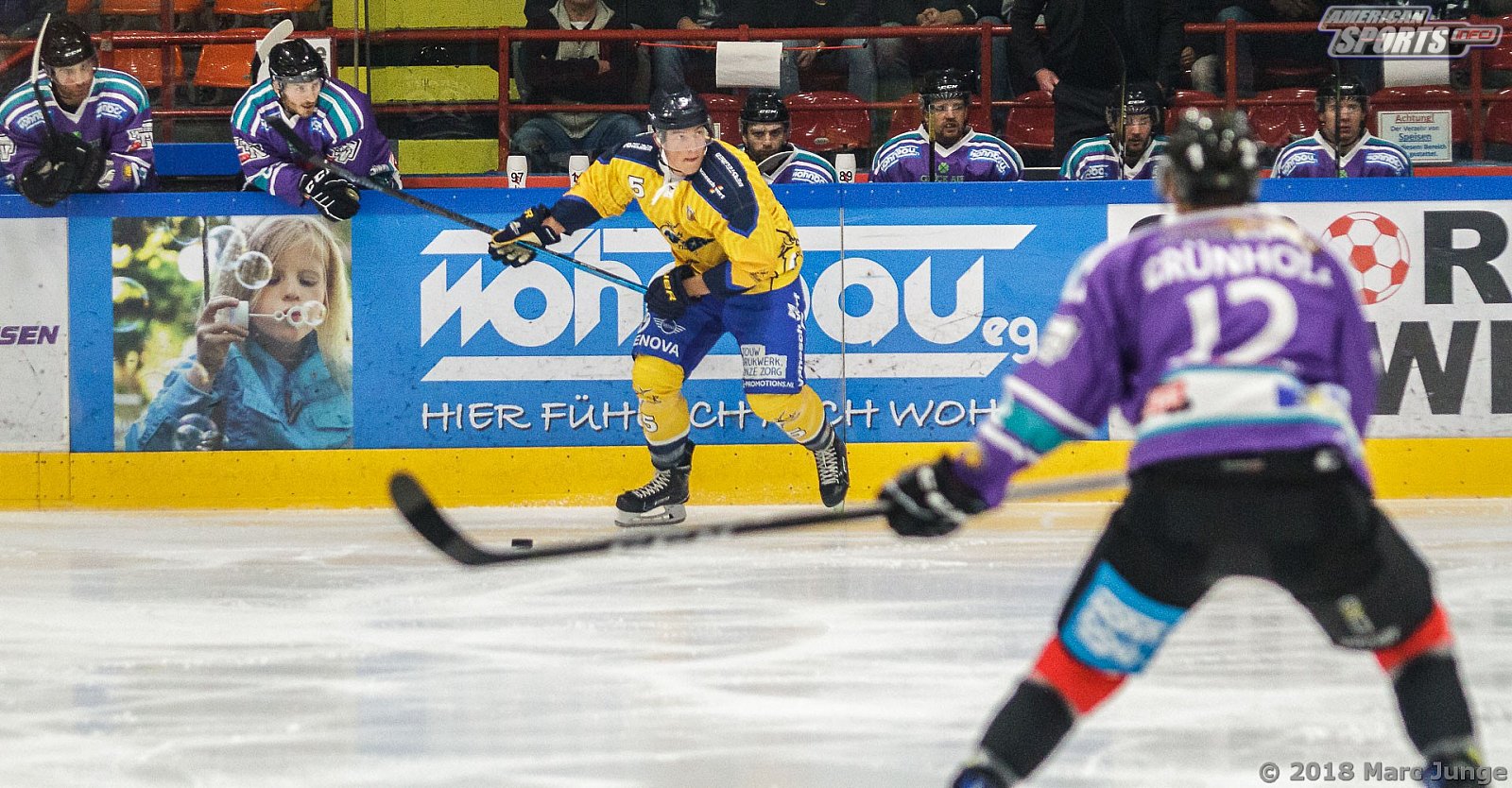 Oberliga Eishockey: Wohnbau Moskitos Essen vs. Tilburg Trappers 1:2 28.09.2018