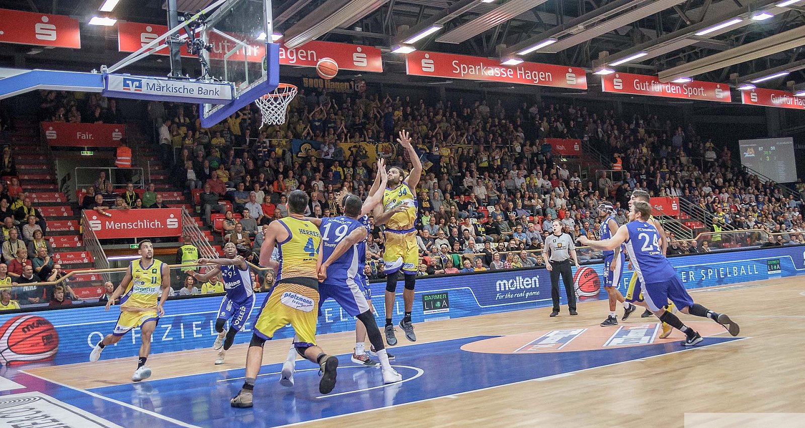 ProA: Phoenix Hagen vs Schalke 04 Basketball 112:77 20.10.2018