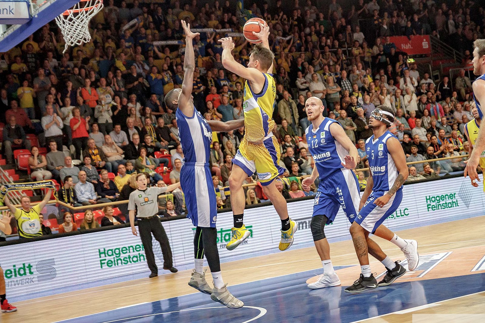ProA: Phoenix Hagen vs Schalke 04 Basketball 112:77 20.10.2018