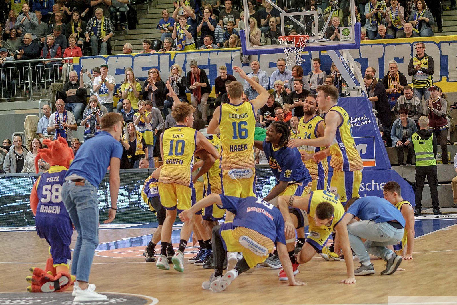 ProA: Phoenix Hagen vs Schalke 04 Basketball 112:77 20.10.2018