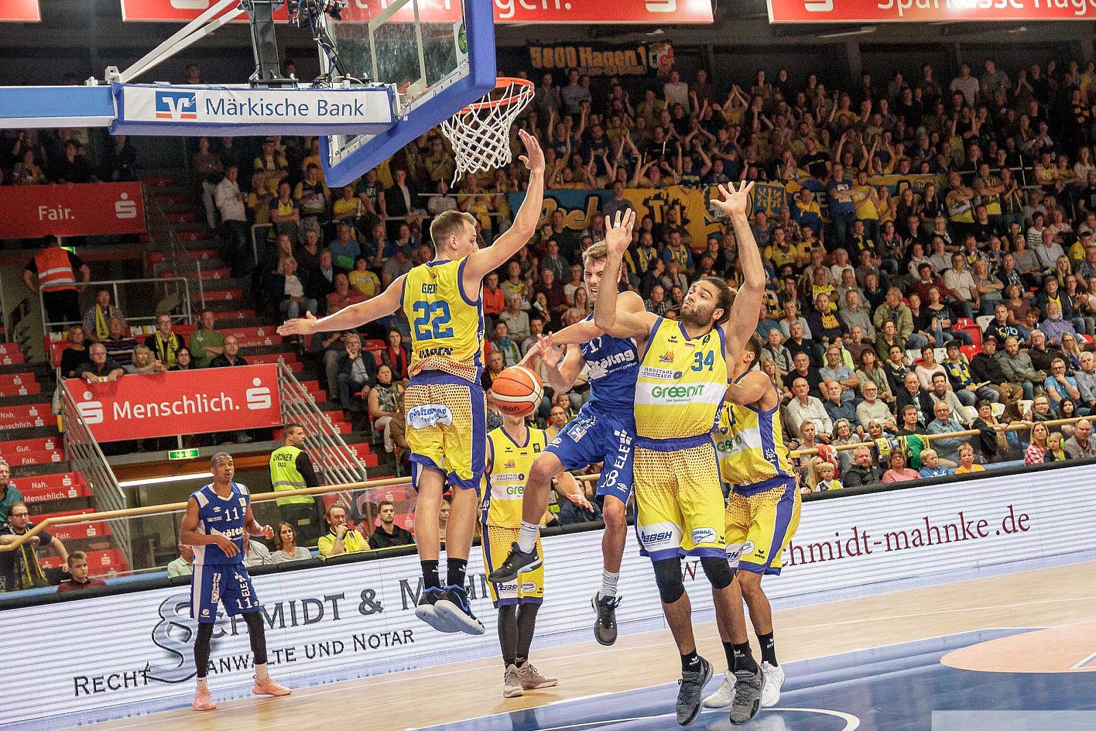 ProA: Phoenix Hagen vs Schalke 04 Basketball 112:77 20.10.2018