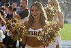 Die Cheerleader beim Spiel Galaxy vs Fire am 03.09.2023